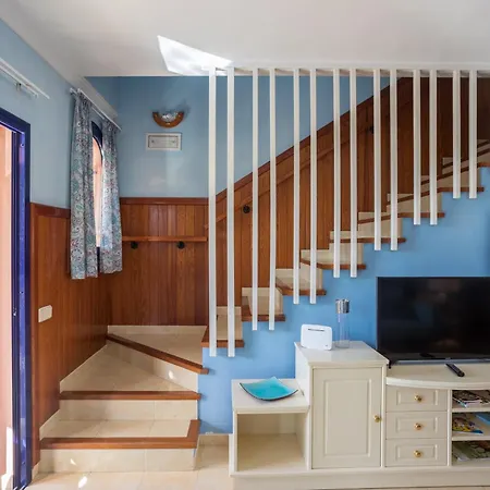3br Meloneras -private Solarium & Pool 木屋 *